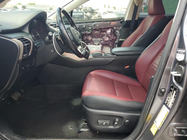 JTJDARBZXM2187754 - 2021 LEXUS NX 300 BASE ნაცრისფერი ფოტო 7