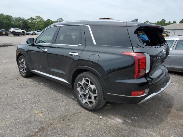 KM8R7DHE2MU210622 - 2021 HYUNDAI PALISADE CALLIGRAPHY BLACK photo 2