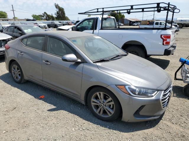 5NPD84LFXJH328547 - 2018 HYUNDAI ELANTRA SEL GRAY photo 4