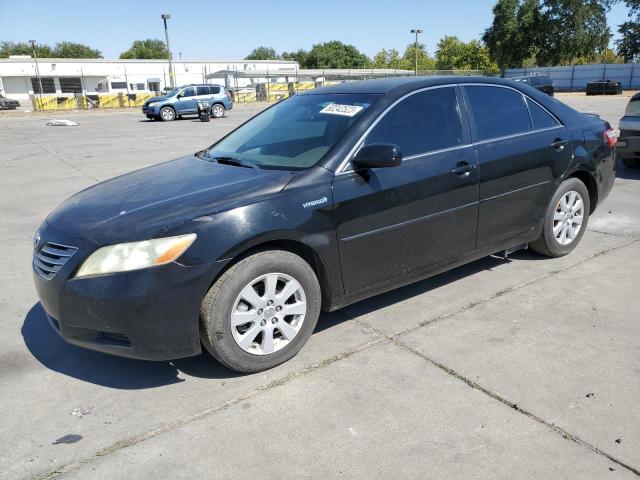 4T1BB46K57U028832 - 2007 TOYOTA CAMRY HYBRID BLACK photo 1