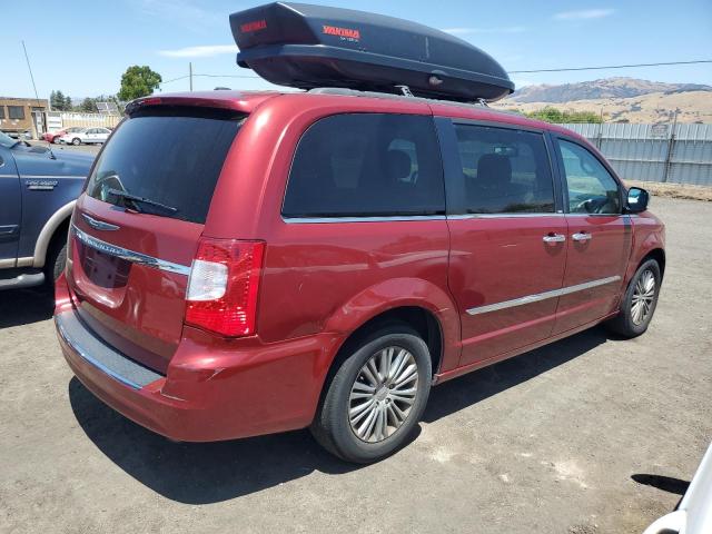 2C4RC1CG6DR713607 - 2013 CHRYSLER TOWN & COU TOURING L RED photo 3