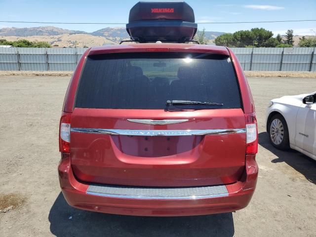 2C4RC1CG6DR713607 - 2013 CHRYSLER TOWN & COU TOURING L RED photo 6