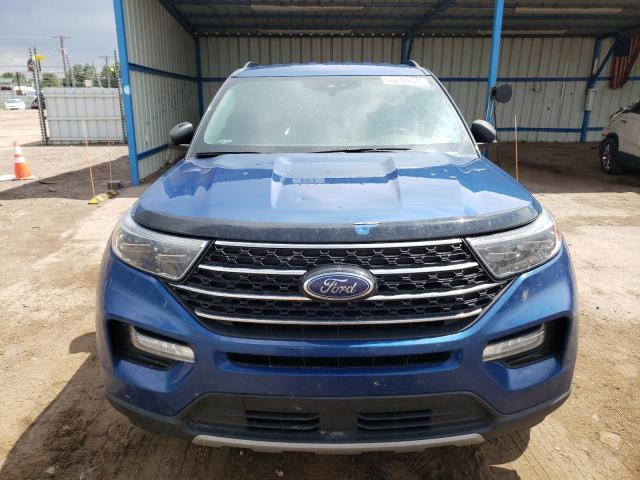 1FMSK8DH1LGB34461 - 2020 FORD EXPLORER XLT BLUE photo 5