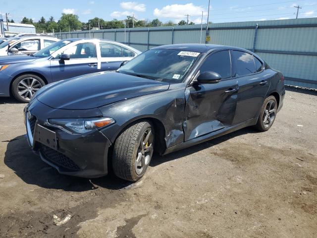 ZARFAEDN2J7569845 - 2018 ALFA ROMEO GIULIA Q4 BLACK photo 1