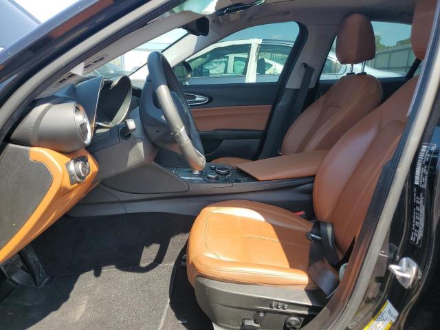 ZARFAEDN2J7569845 - 2018 ALFA ROMEO GIULIA Q4 BLACK photo 7