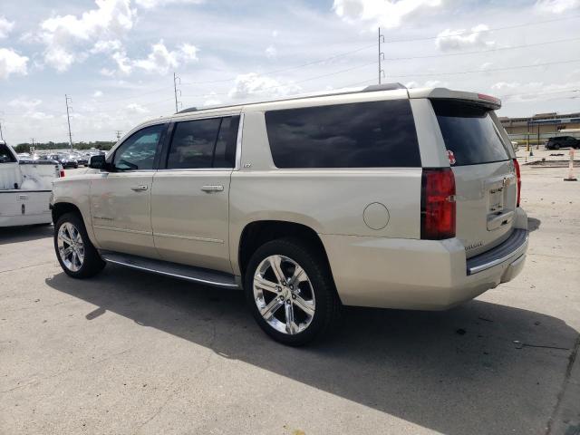 1GNSCKKC3FR237919 - 2015 CHEVROLET SUBURBAN C1500 LTZ BEIGE photo 2