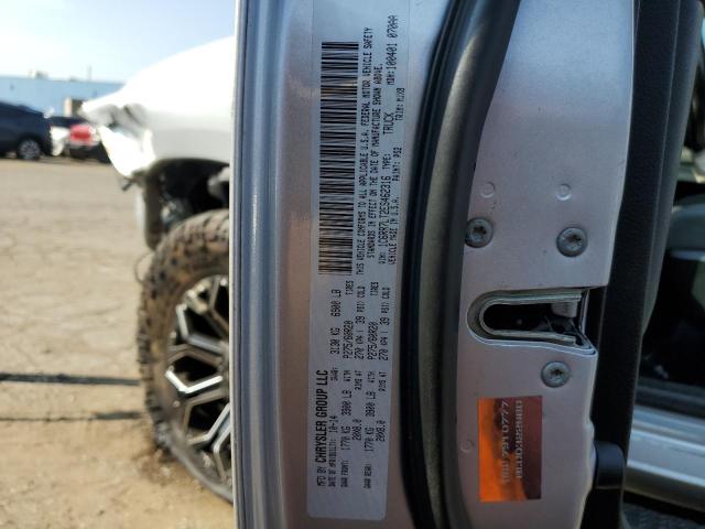 1C6RR7LT2ES462316 - 2014 RAM 1500 SLT SILVER photo 12