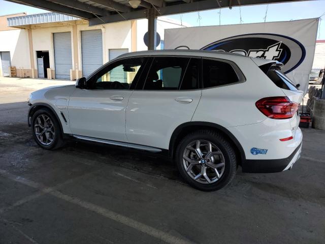 5UXTS1C08M9E78050 - 2021 BMW X3 XDRIVE30E WHITE photo 2