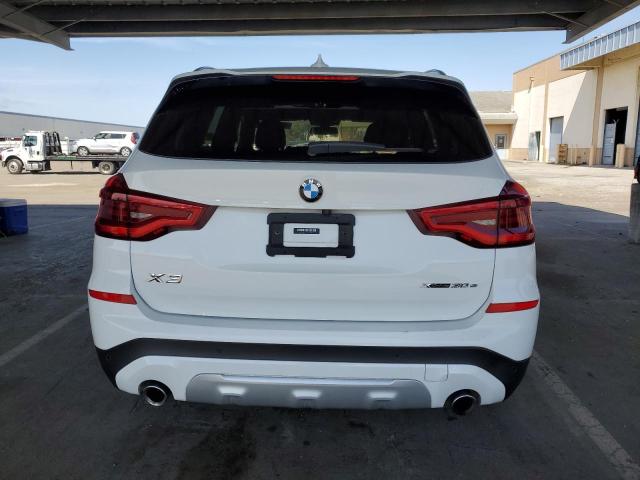 5UXTS1C08M9E78050 - 2021 BMW X3 XDRIVE30E WHITE photo 6