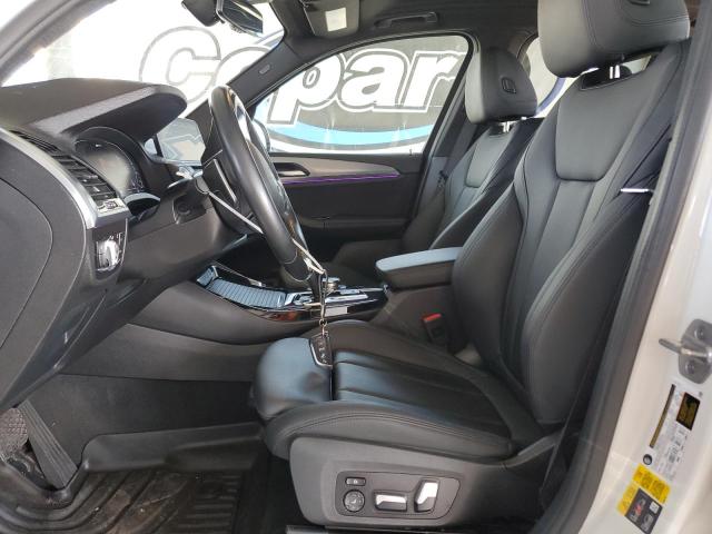 5UXTS1C08M9E78050 - 2021 BMW X3 XDRIVE30E WHITE photo 7