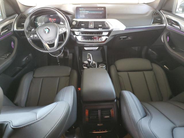 5UXTS1C08M9E78050 - 2021 BMW X3 XDRIVE30E WHITE photo 8