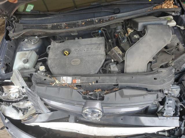 JM1CR29L090337552 - 2009 MAZDA 5 GRAY photo 12