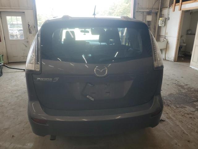 JM1CR29L090337552 - 2009 MAZDA 5 GRAY photo 6
