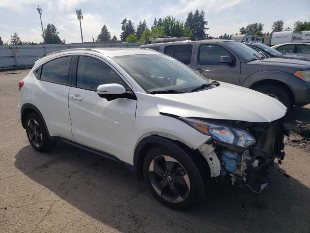 3CZRU6H71JM709478 - 2018 HONDA HR-V EXL WHITE photo 4