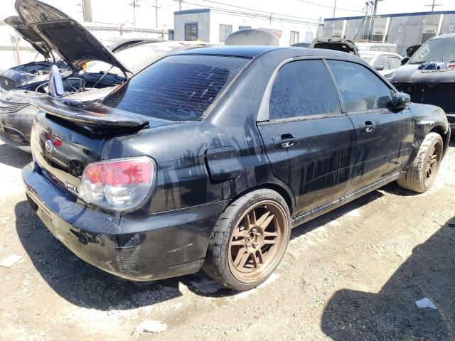 JF1GD796X6G505522 - 2006 SUBARU IMPREZA WRX BLACK photo 3