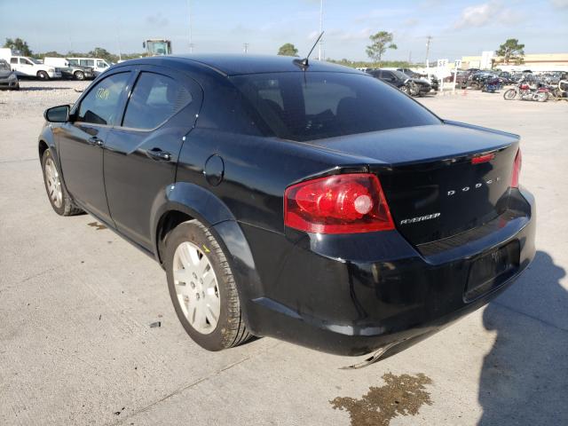 1B3BD4FBXBN608547 - 2011 DODGE AVENGER EXPRESS BLACK photo 3