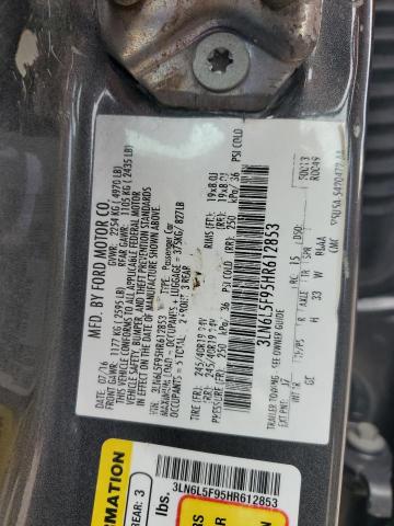 3LN6L5F95HR612853 - 2017 LINCOLN MKZ RESERVE ნაცრისფერი ფოტო 13