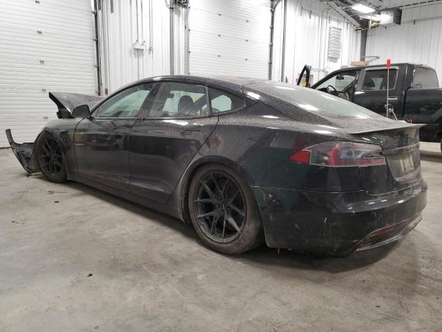 5YJSA1E61MF451910 - 2021 TESLA MODEL S Siyah fotoğraf 2