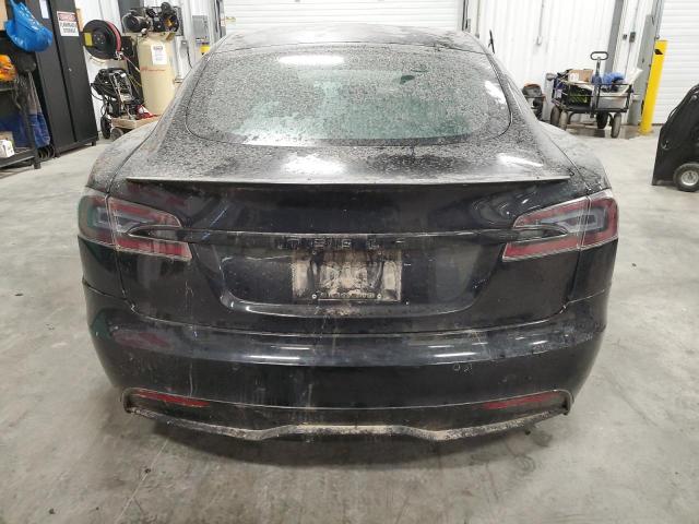 5YJSA1E61MF451910 - 2021 TESLA MODEL S Siyah fotoğraf 6