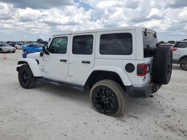 1C4JJXP6XMW642698 - 2021 JEEP WRANGLER U SAHARA 4XE WHITE photo 2