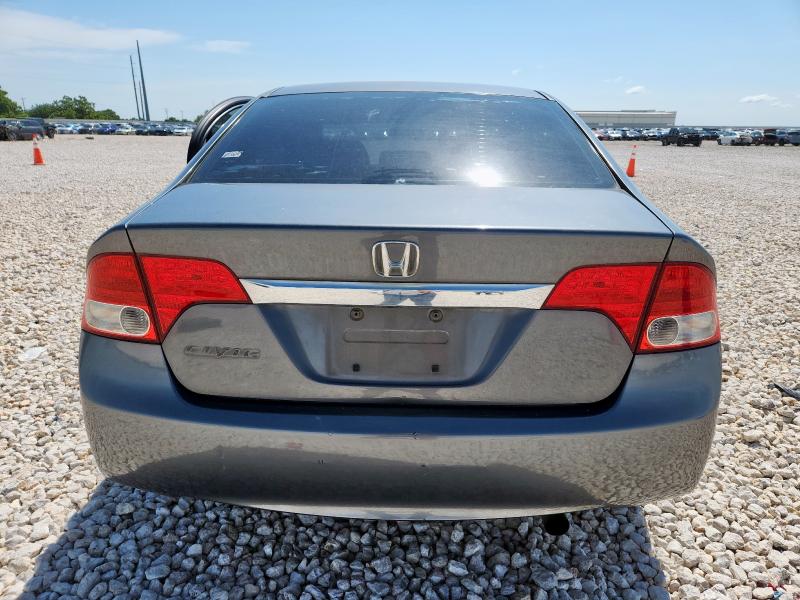 2HGFA168X9H312038 - 2009 HONDA CIVIC EX GRAY photo 6