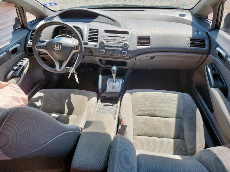 2HGFA168X9H312038 - 2009 HONDA CIVIC EX GRAY photo 8