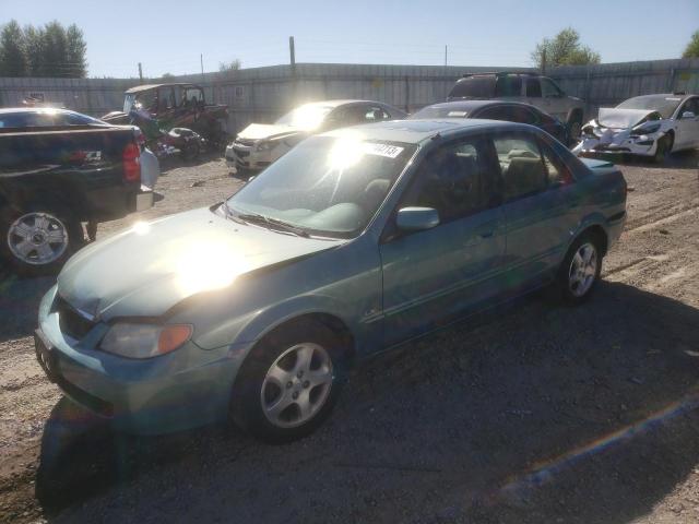 JM1BJ225020560694 - 2002 MAZDA PROTEGE DX TEAL photo 1