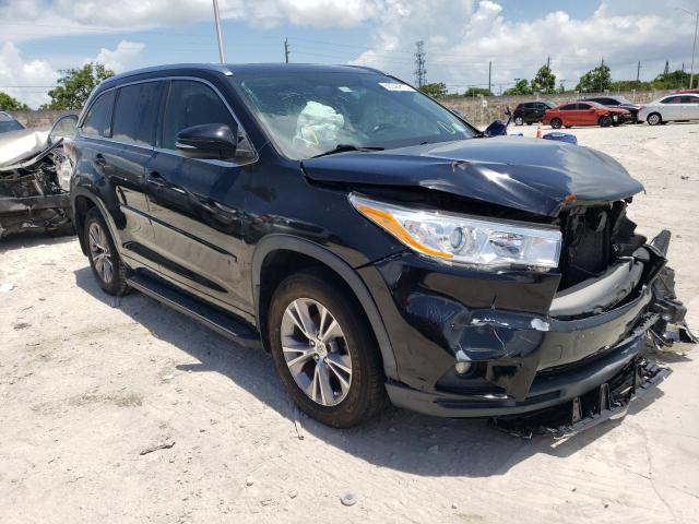 5TDKKRFH8FS061221 - 2015 TOYOTA HIGHLANDER XLE Qara foto 4