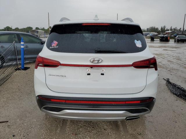 5NMS24AJ0NH467864 - 2022 HYUNDAI SANTA FE SEL WHITE photo 6