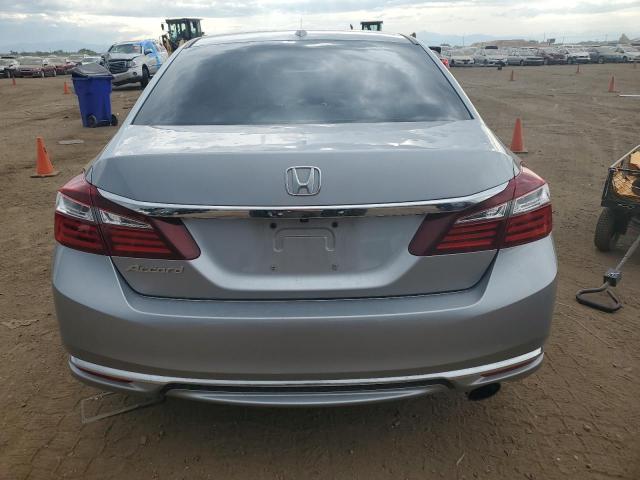 1HGCR2F8XHA041321 - 2017 HONDA ACCORD EXL SILVER photo 6