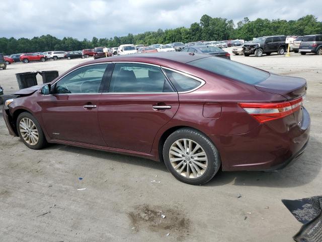 4T1BD1EB9FU043813 - 2015 TOYOTA AVALON HYBRID BURGUNDY photo 2