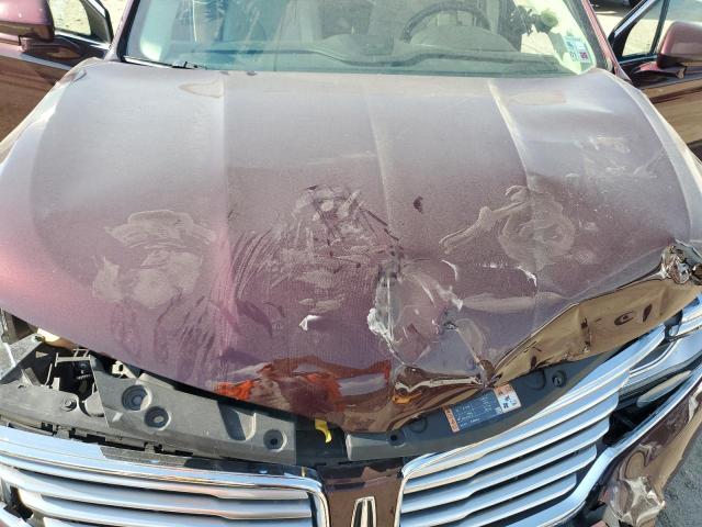 5LMCJ3C98JUL21485 - 2018 LINCOLN MKC RESERVE BURGUNDY photo 12