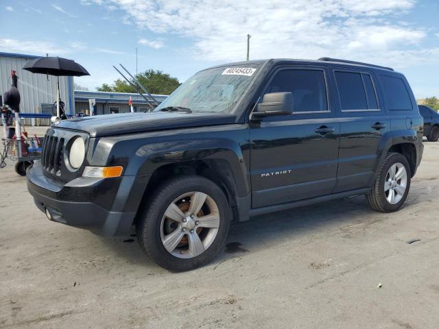 1C4NJPFA9CD539113 - 2012 JEEP PATRIOT LATITUDE BLACK photo 1