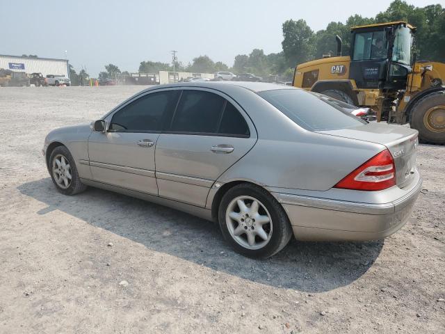 WDBRF61J53F366925 - 2003 MERCEDES-BENZ C 240 SILVER photo 2