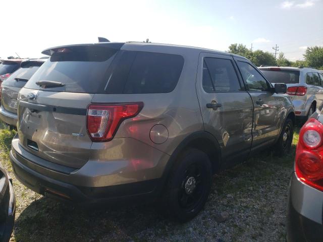 1FM5K8AR9JGB58840 - 2018 FORD EXPLORER POLICE INTERCEPTOR GOLD photo 3