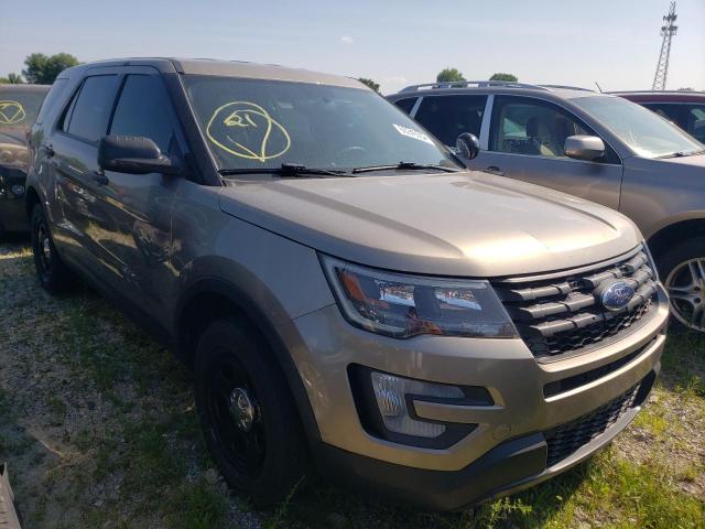 1FM5K8AR9JGB58840 - 2018 FORD EXPLORER POLICE INTERCEPTOR GOLD photo 4