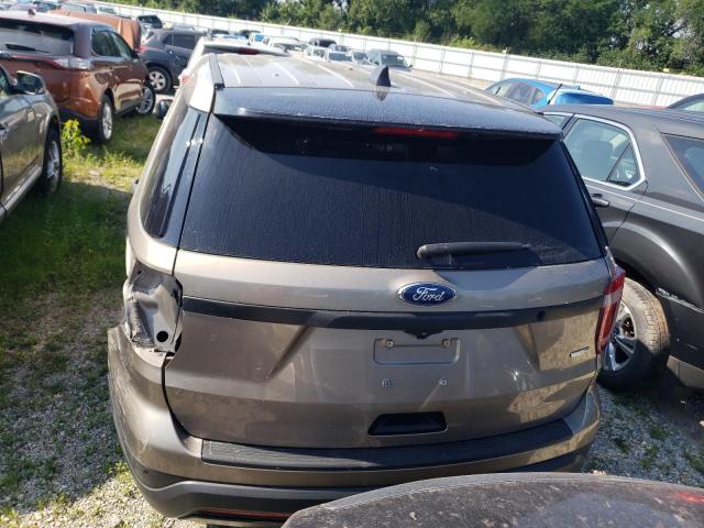 1FM5K8AR9JGB58840 - 2018 FORD EXPLORER POLICE INTERCEPTOR GOLD photo 6