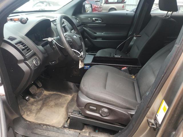 1FM5K8AR9JGB58840 - 2018 FORD EXPLORER POLICE INTERCEPTOR GOLD photo 7