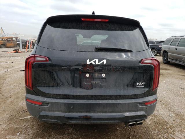 5XYP5DHC4NG300003 - 2022 KIA TELLURIDE SX BLACK photo 6