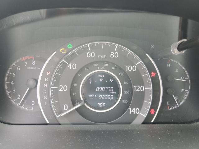 2HKRM4H59FH698932 - 2015 HONDA CR-V EX BURGUNDY photo 9