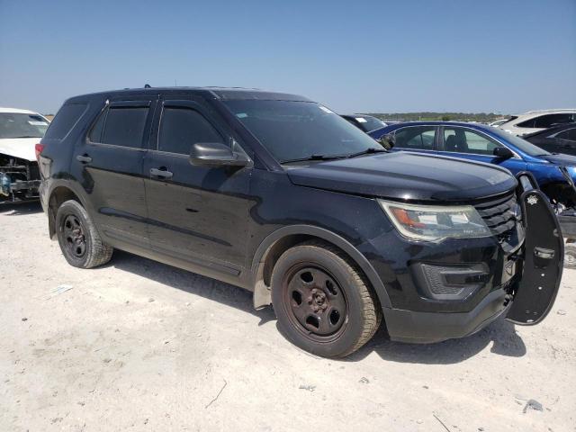 1FM5K8AR0GGB97616 - 2016 FORD EXPLORER POLICE INTERCEPTOR BLACK photo 4