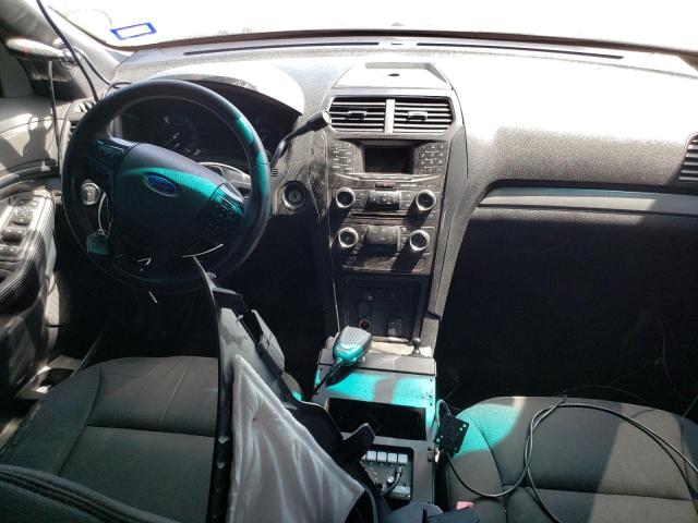 1FM5K8AR0GGB97616 - 2016 FORD EXPLORER POLICE INTERCEPTOR BLACK photo 8