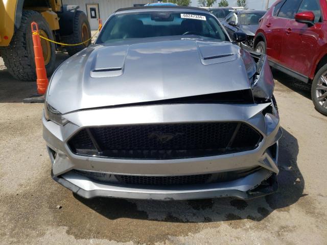 1FATP8FF7M5147871 - 2021 FORD MUSTANG GT SILVER photo 5