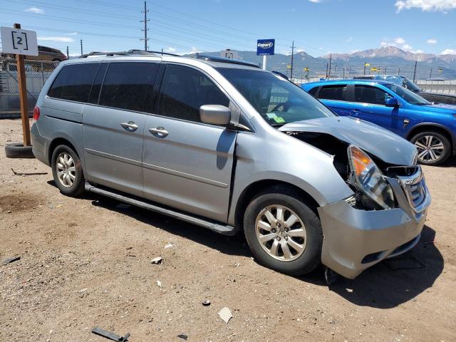 5FNRL387X9B017548 - 2009 HONDA ODYSSEY EXL SILVER photo 4