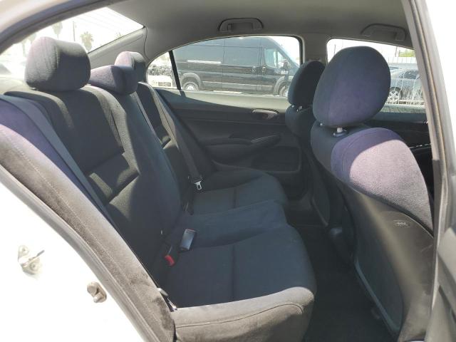 2HGFA16669H322421 - 2009 HONDA CIVIC LX-S Blanc photo 10