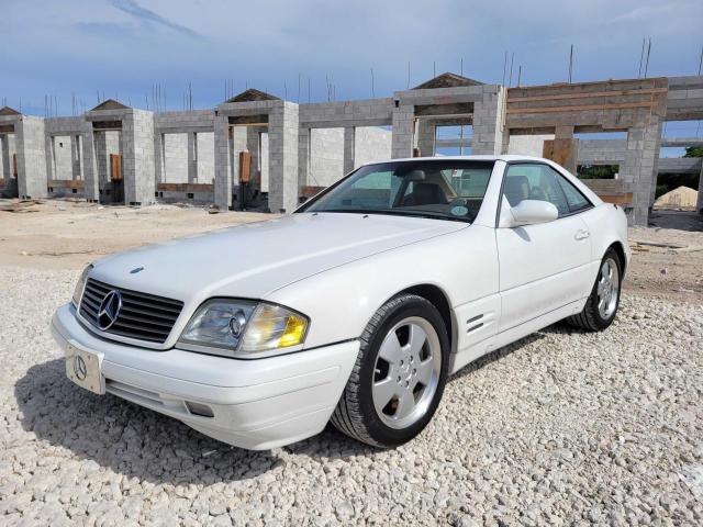 WDBFA68F0XF180931 - 1999 MERCEDES-BENZ SL 500 WHITE photo 2