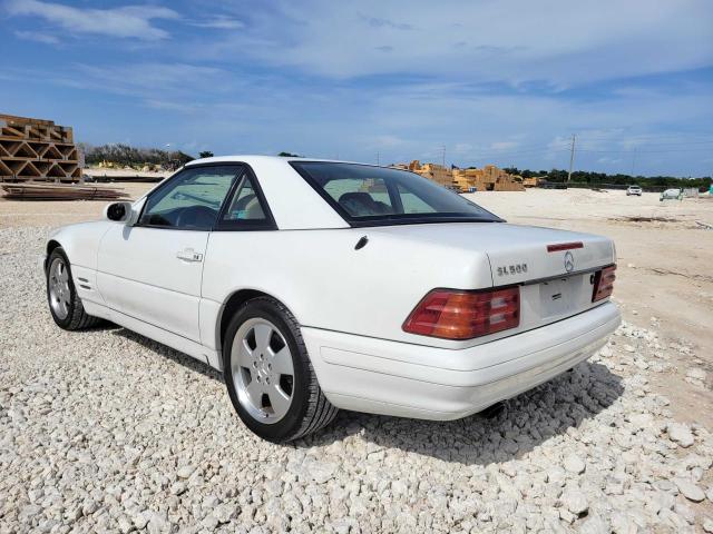 WDBFA68F0XF180931 - 1999 MERCEDES-BENZ SL 500 WHITE photo 3