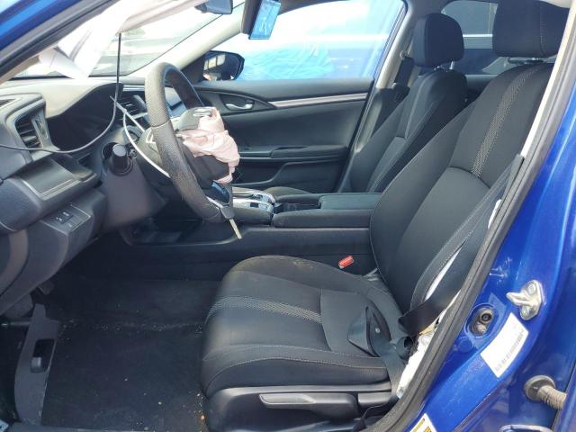 2HGFC2F64LH550795 - 2020 HONDA CIVIC LX BLUE photo 7