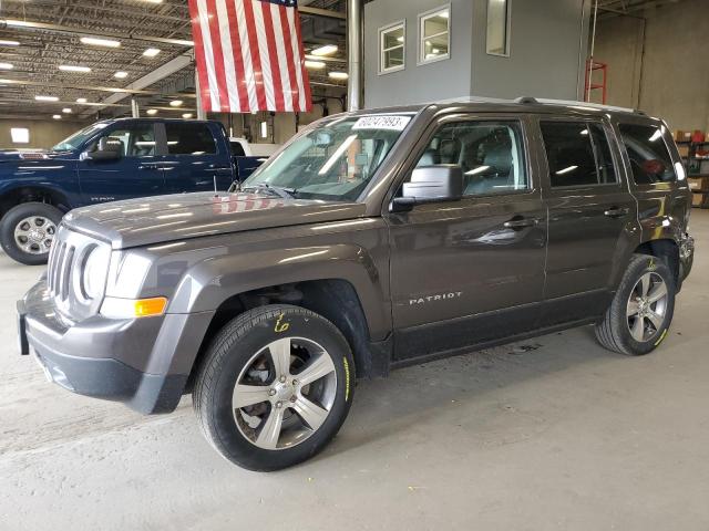 1C4NJRFB6GD636201 - 2016 JEEP PATRIOT LATITUDE GRAY photo 1