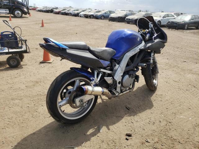 JS1VP53AX42103644 - 2004 SUZUKI SV650 BLUE photo 4